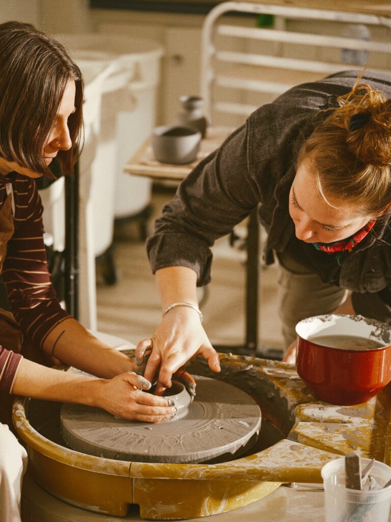 pottery classes at Belisle Pottery